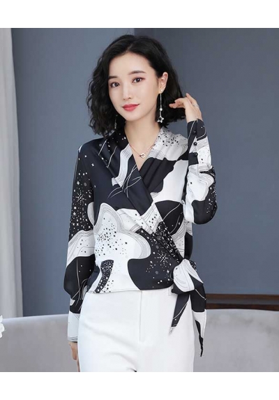 blouse  wanita korea T6848
