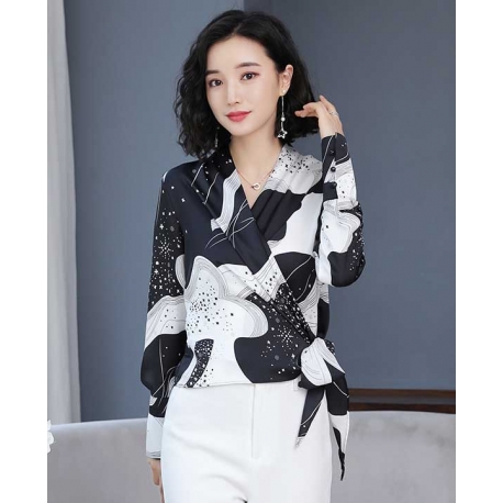 blouse  wanita korea T6796