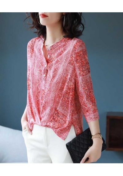 blouse  wanita korea T6852