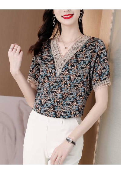 blouse  wanita korea T6859