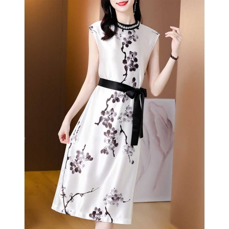 dress wanita korea D6885