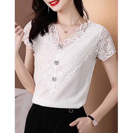 blouse  wanita korea T6871