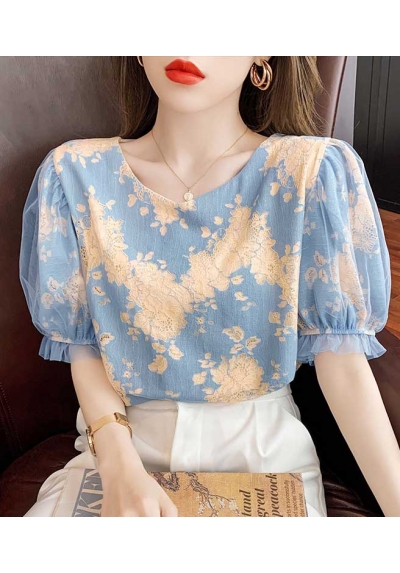 blouse  wanita korea T6874