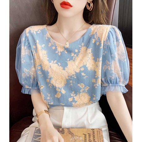 blouse  wanita korea T6874