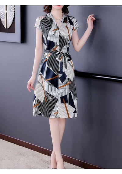 dress wanita korea D6890