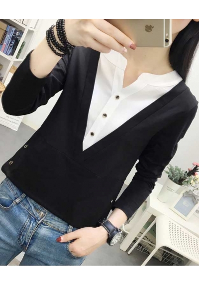 blouse  wanita korea T6882