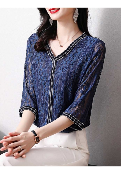 blouse  wanita korea T6882