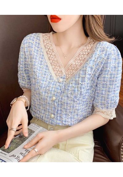 blouse  wanita korea T6885