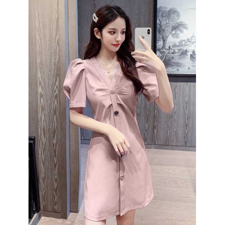 dress wanita korea D6893