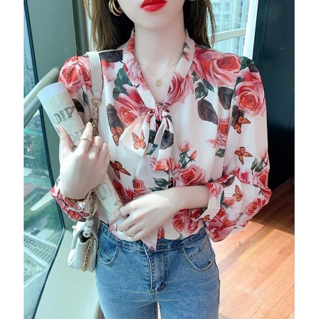 blouse  wanita korea T6893