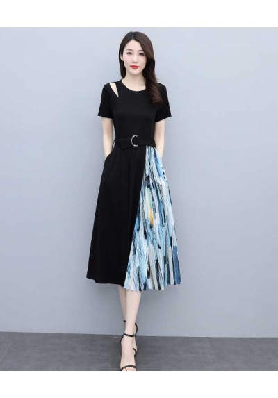 dress wanita korea D6905