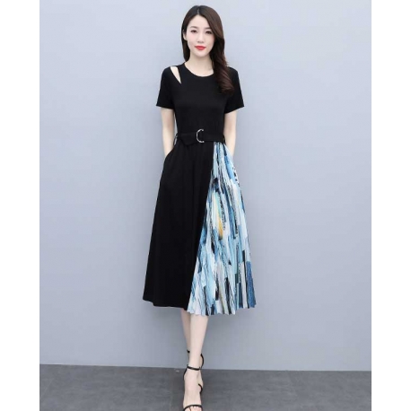 dress wanita korea D6895