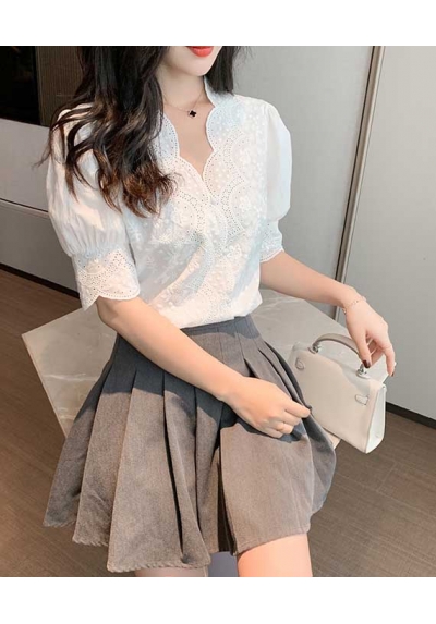 blouse  wanita korea T6906