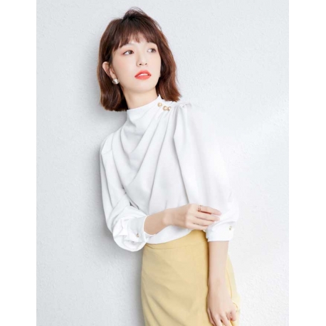 blouse  wanita korea T6907