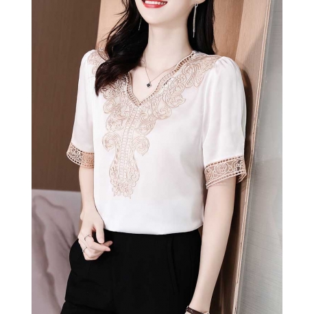 blouse  wanita korea T6912