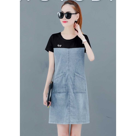 dress denim import D6909