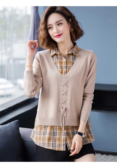 blouse  wanita korea T6921