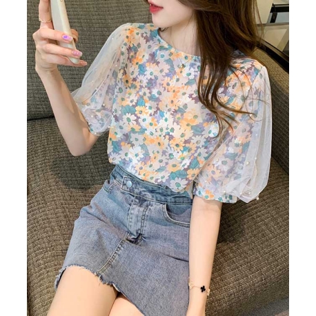 blouse  wanita korea T6924
