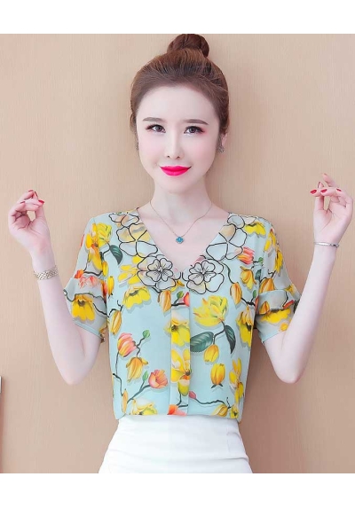 blouse  wanita korea T6930