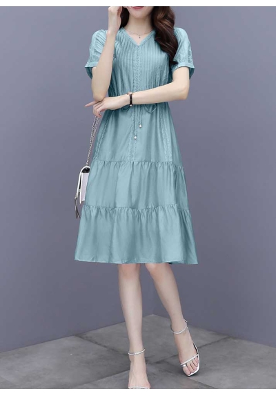dress wanita korea D6916