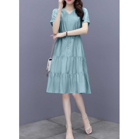 dress wanita korea D6916
