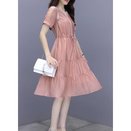 dress wanita korea D6923