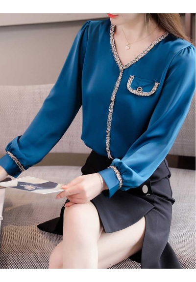 blouse  wanita korea T6940