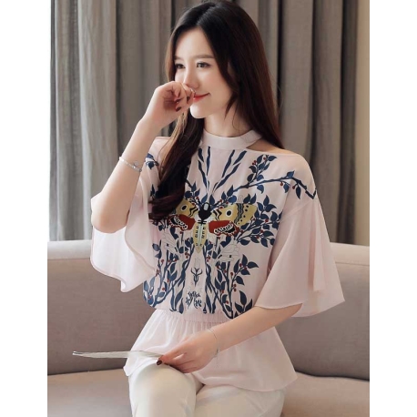 blouse  wanita korea T6942