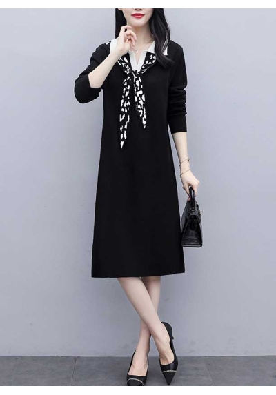 dress wanita korea D6932