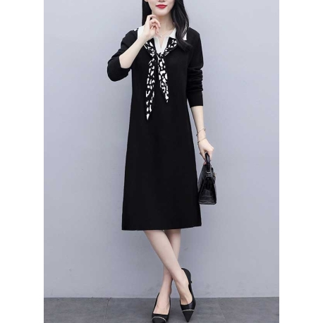 dress wanita korea D6932