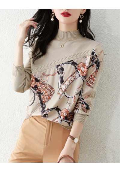 blouse  wanita korea T6955