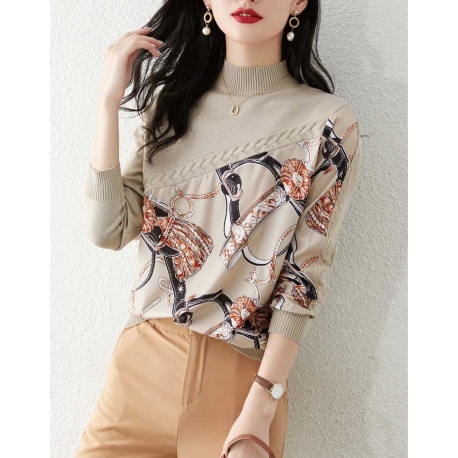 blouse  wanita korea T6951