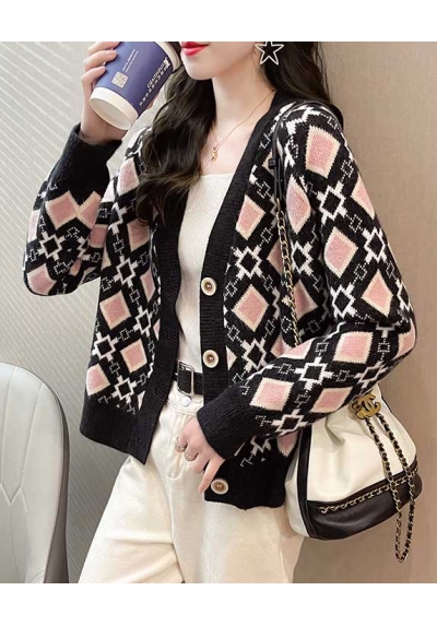 cardigan rajut import T6971