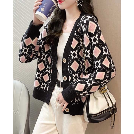 cardigan rajut import T6588