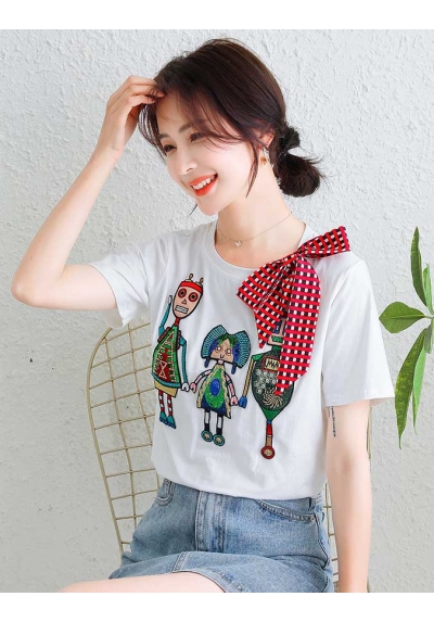 blouse  wanita korea T6970