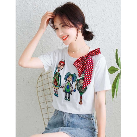 blouse  wanita korea T6970