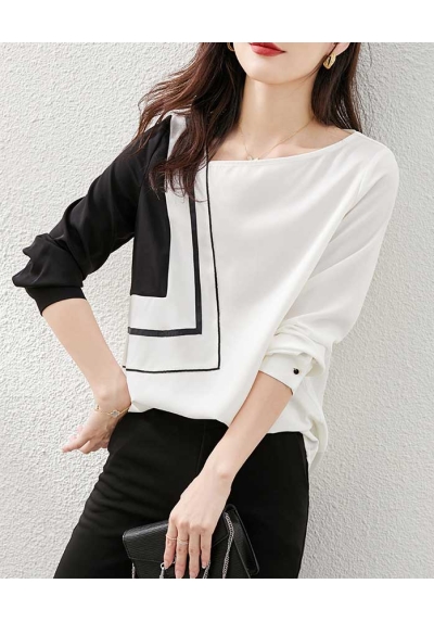 blouse  wanita korea T6981