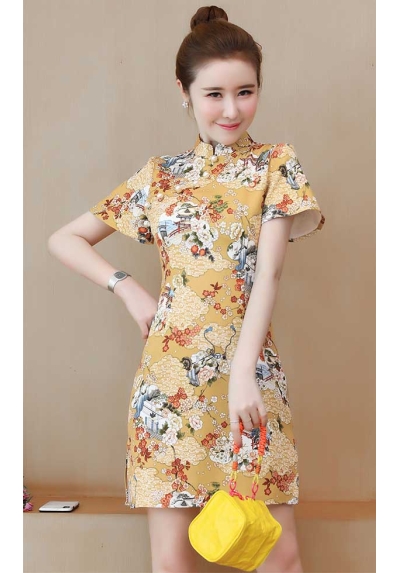 dress cheongsam import D6969