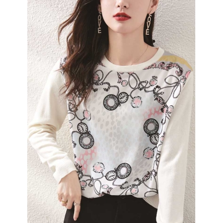 blouse  wanita korea T6981