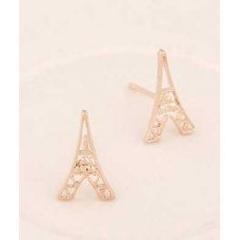 anting wanita motif eiffel TT0233