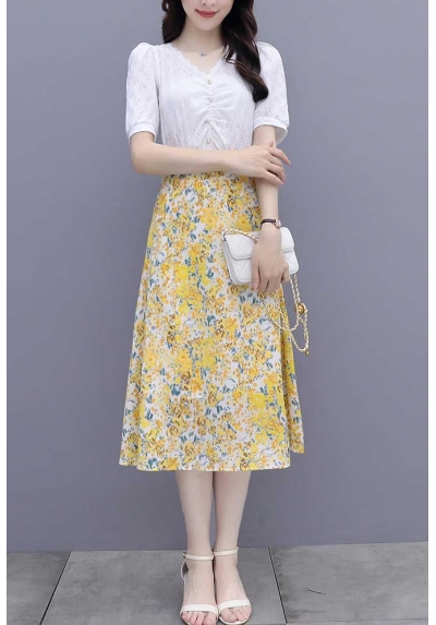 setelan wanita korea D6979