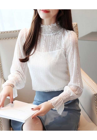 blouse brukat korea T6999