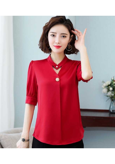 blouse  wanita korea T7008