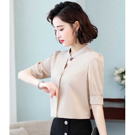 blouse  wanita korea T7009