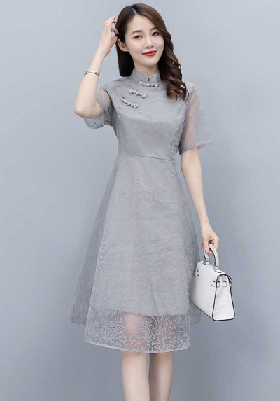 dress cheongsam import D7004