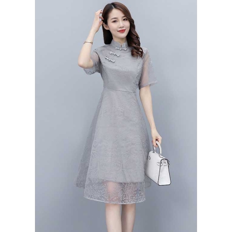 dress cheongsam import D7004