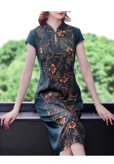 dress cheongsam import D7005