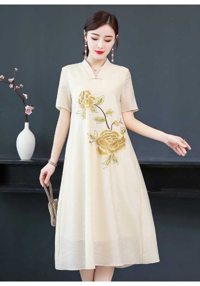 dress cheongsam import D7006