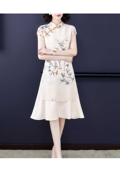 dress cheongsam import D7011