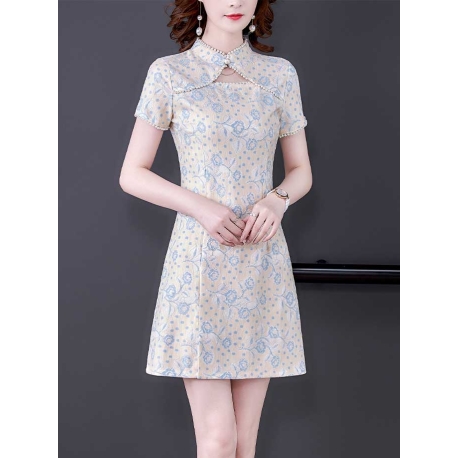 dress cheongsam import D7012